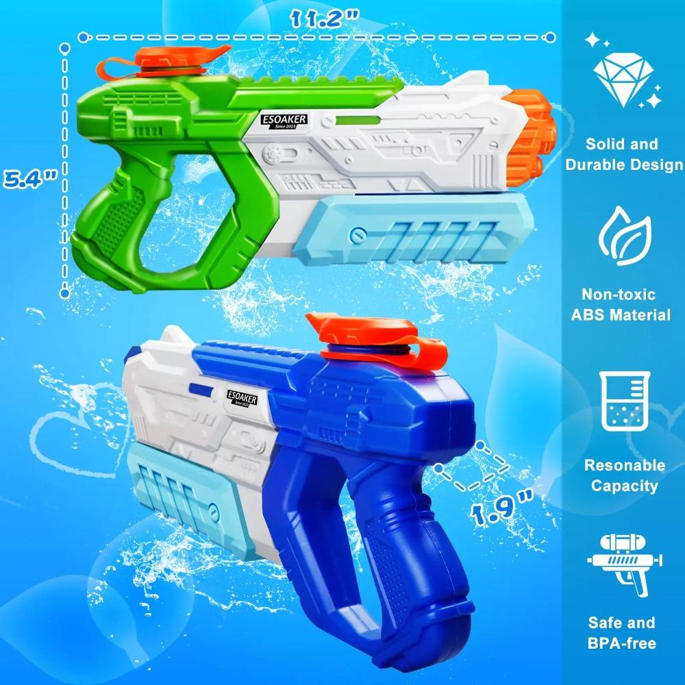 Water Gun for Kids Adults Squirt Super Water Gun Soaker Blaster Long Shooting Range Toys for Swimming Pool Beach Water Fighting