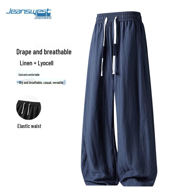 Jeanswest Men s Summer Cool Straight Casual Pants L