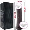 Women's Realistic Silicone Dildo - Soft, Comfortable, and Muscle-Textured for an Enhanced Experience.