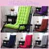 Premium High Back Chair Pad With Soft Polyester Fill Precision Stitching And Secure Attachment