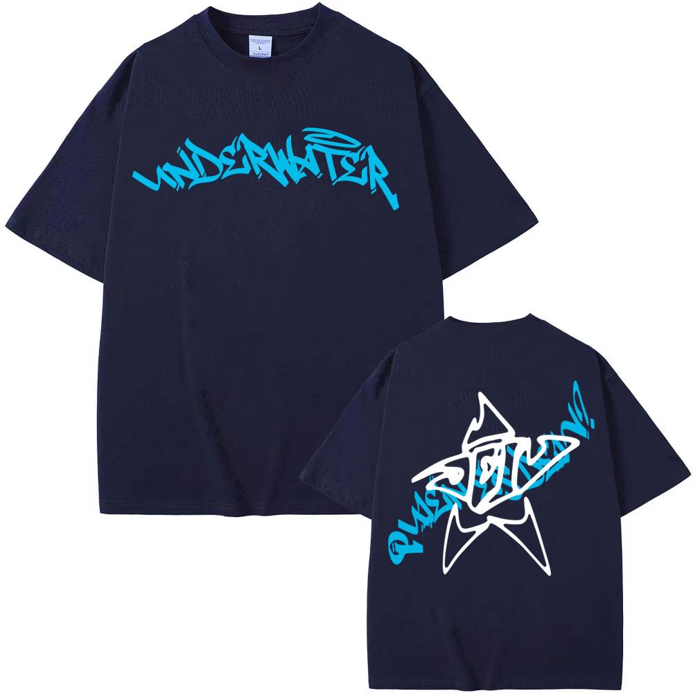 Rapper Quien Es Dei V? Underwater 2025 Graphic T-shirts Men Women Fashion Hip Hop Pop Music T Shirt High Quality Comfort T-shirt