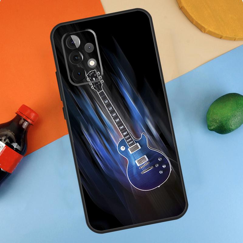 Guitar Music Case For Samsung Galaxy A54 A34 A14 A51 A71 A13 A23 A33 A53 A73 A12 A22 A32 A52 Cover