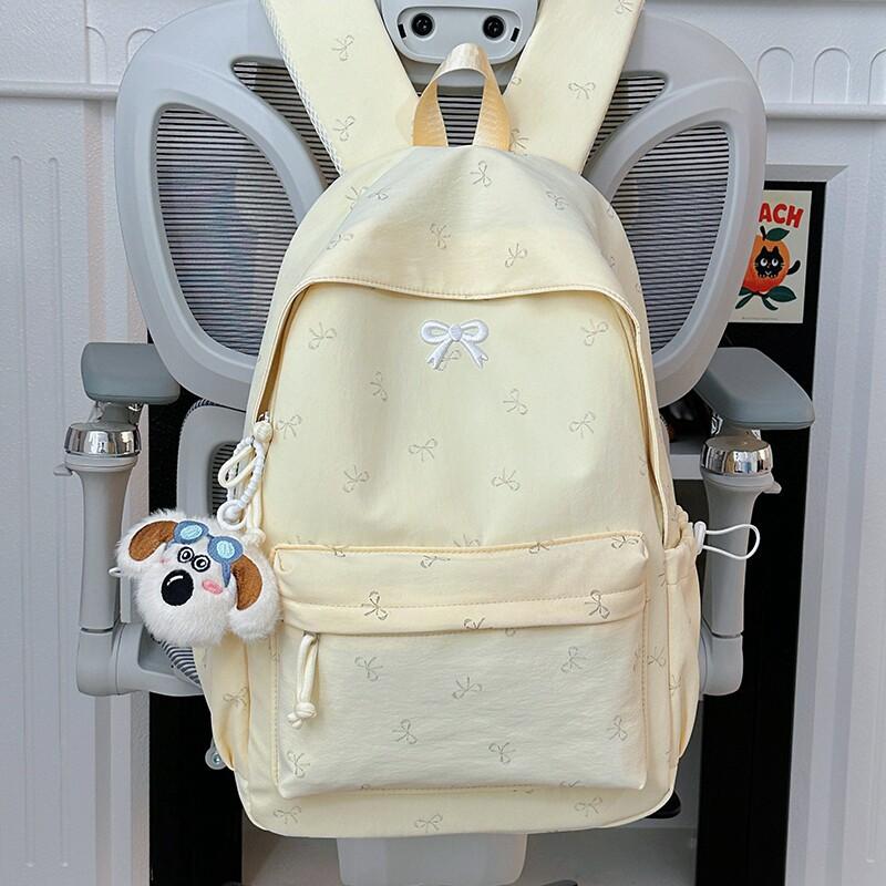 Schoolbag1011 Summer School Bag Female Junior High School Student Niche Ins Large Capacity Backpack Japanese Travel College Student Backpack