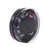 Tragbares Mini-Rundthermometer Kunststoff Wasserdichtes Zifferblattthermometer Skalenmessung 20mm Hohe Genauigkeit Thermometer Küche