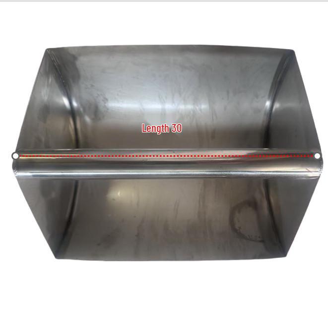 Stainless Steel Large Half-Round Tofu & Soy Milk Ladle