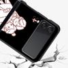 Heaven Officials Blessing TGCF Phone Case for Samsung Galaxy Z Flip 3 4 5 Black Folding Mobile Shell Hard Coque Protect Cover