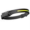 USB Rechargeable Headlamp Lightweight Super Bright LED Running Headlamp for Runner Rainstorm Waterproof LED Headlight