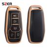 Car Key Cover Case For Ford Fusion Mondeo Mustang F-150 Explorer Edge     Car Styling Key Protection Keychain