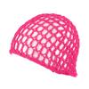 1PC Soft Knit Hair Net Rayon Knit Snood Hat Mesh Hair Care Cap Crochet Sleeping Night Cover Turbans Styling Tool Accessories