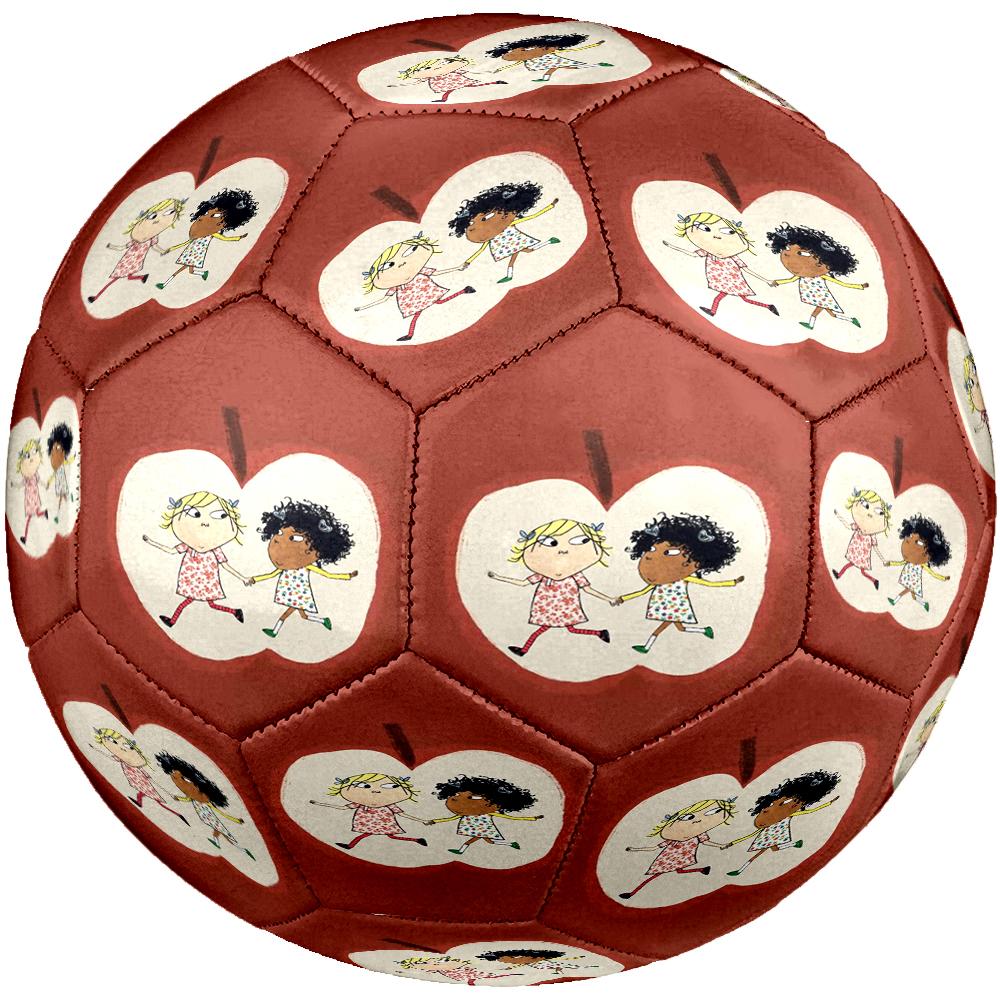 Charlie and Lola Theme Size 5 Soccer Ball, Suitable for Both Indoor and Outdoor Matches, a Gift Suitable for Everyone.