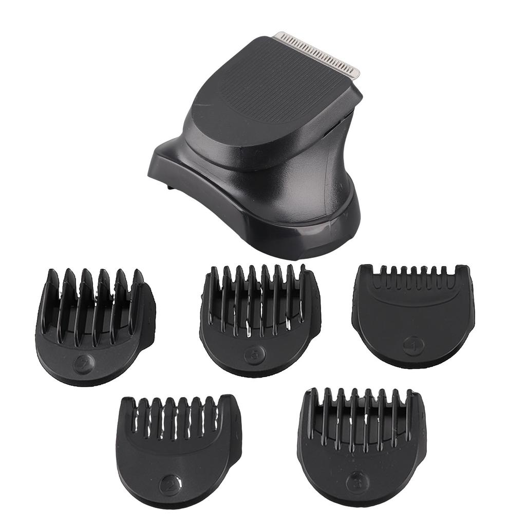 Testina Regolabarba Elettrica + Set di 5 Pettini Guida Adatto per Serie 3 380s‑4 3040 3045 300s