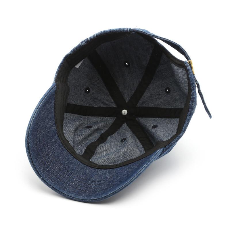 Denim Baseball Cap For Women Men With Sun Protection And Breathability For Outdoor Activities