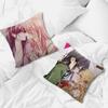 Anime citrus girl  Pillow Cushion Cover Pillowcase Living Room Sofa Home Decor Customized