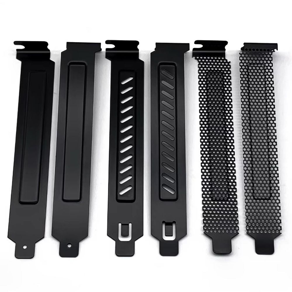 Plug-In PCI Slot Cover With Screws Case Blanking Plate New Dust Filter Plate