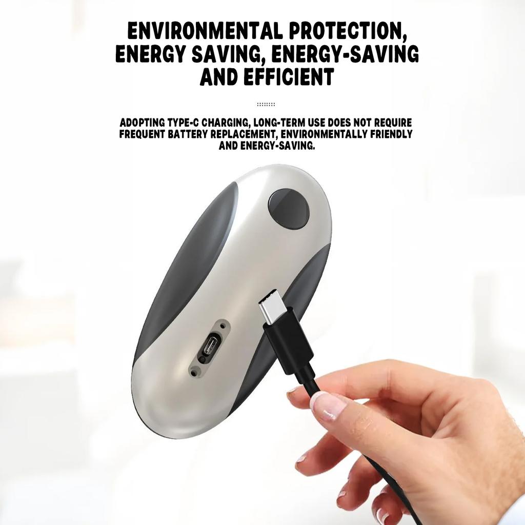 Rechargeable Electric Can Opener, One Safety Automatic Can Opener - Easy Smooth Edge Hands Free, Ideal For Seniors People With Weak Hands & Arthritis