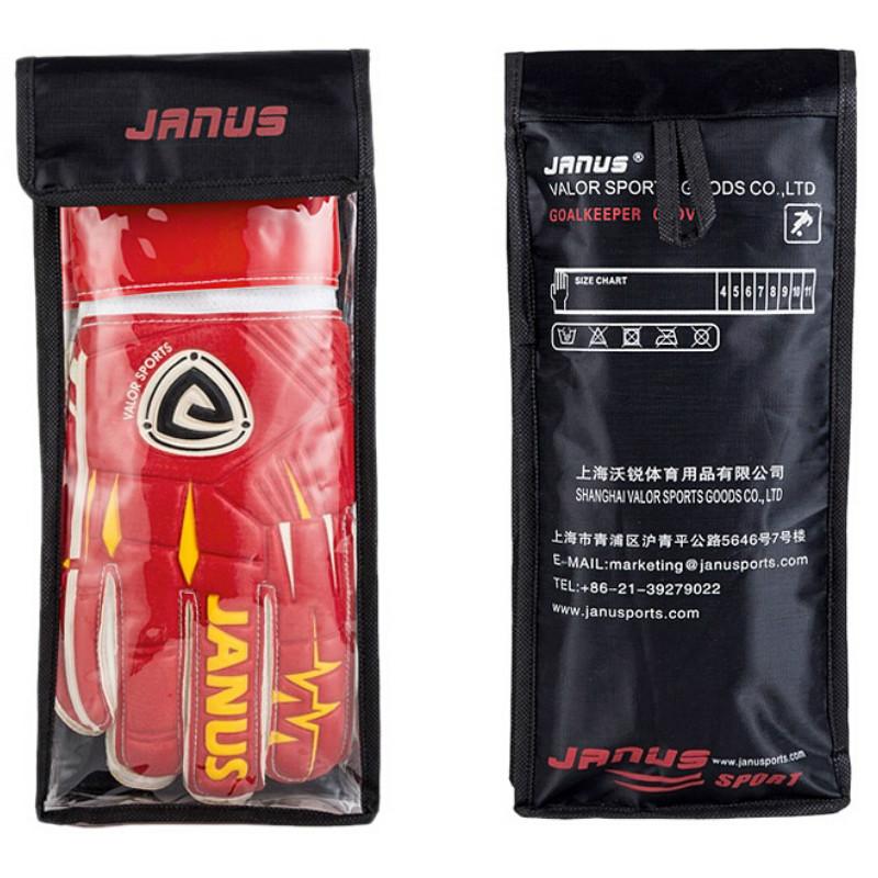 Professional goalkeeper gloves Finger Protection Thicken Latex Soccer Football Goalie De Futebol Gloves 5 Finger Guard Removable