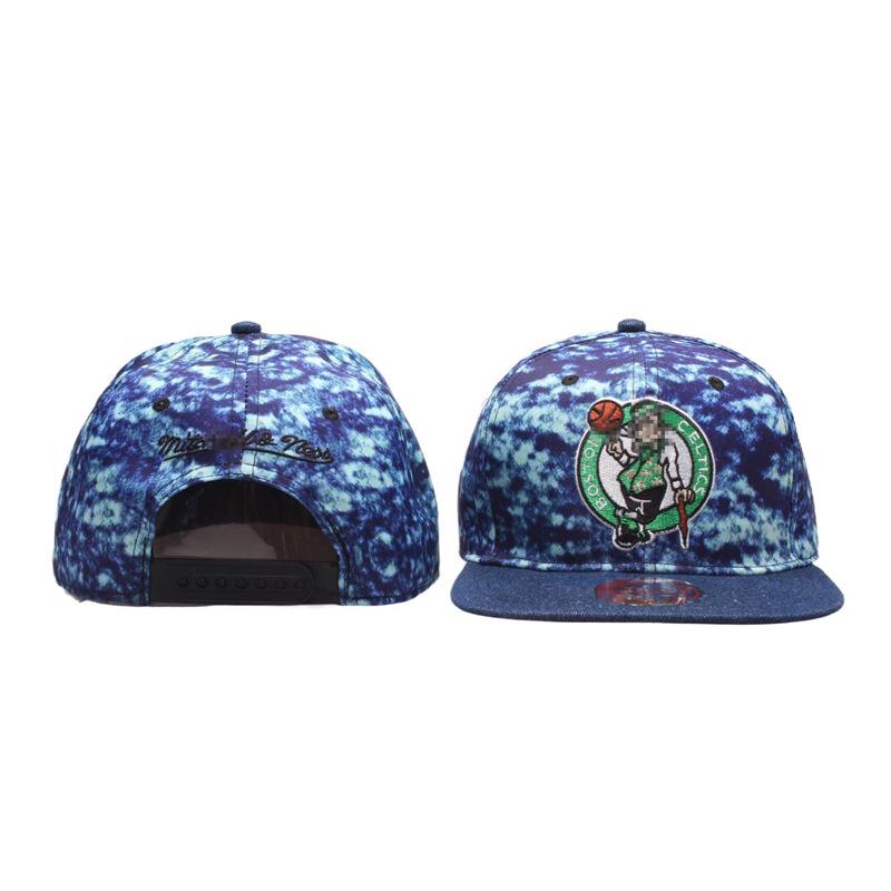 Embroidered Flat Brim NBA Cap for Men & Women - New American Hip Hop Style
