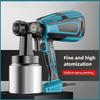 Small Rechargeable Household Paint Spraying Machine Handheld Latex Paint Spray Gun Portable Electric Spray Paint Gun