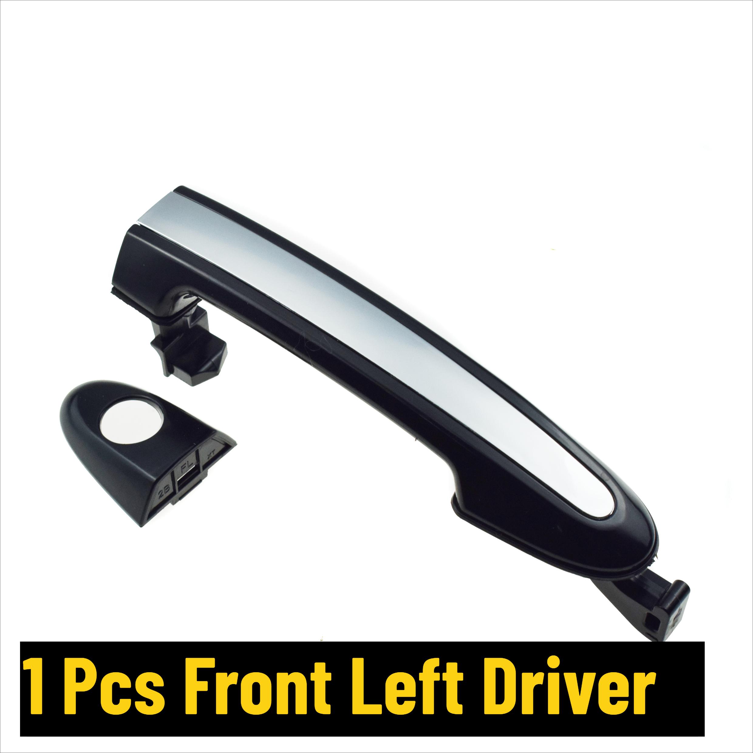 Exterior Door Handle Chrome Front Rear Left or Right For Hyundai Santa Fe 2.4L 3.5L 2007-2012 826512B000 826612B000 836512B000 1 Pcs Front Left