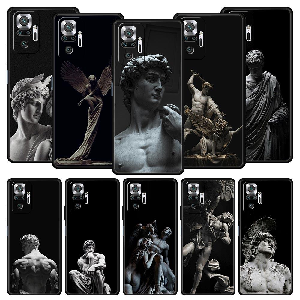 Ancient Greek Sculpture Phone Case For Xiaomi Redmi Note 15 14 13 12 5G 11 10 Pro Plus 4G 9S 14C 13C 12C 10C Soft TPU Cover