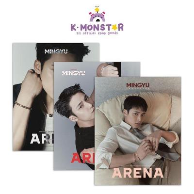 2024.3 ARENA HOMME+ SEVENTEEN MINGYU כיסוי