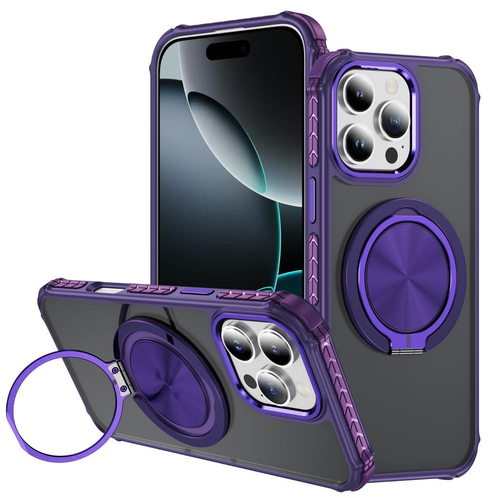 Niche Design Premium for Apple Phone Case Magnetic Bracket for IPhone 16 Pro/15 Phone Case