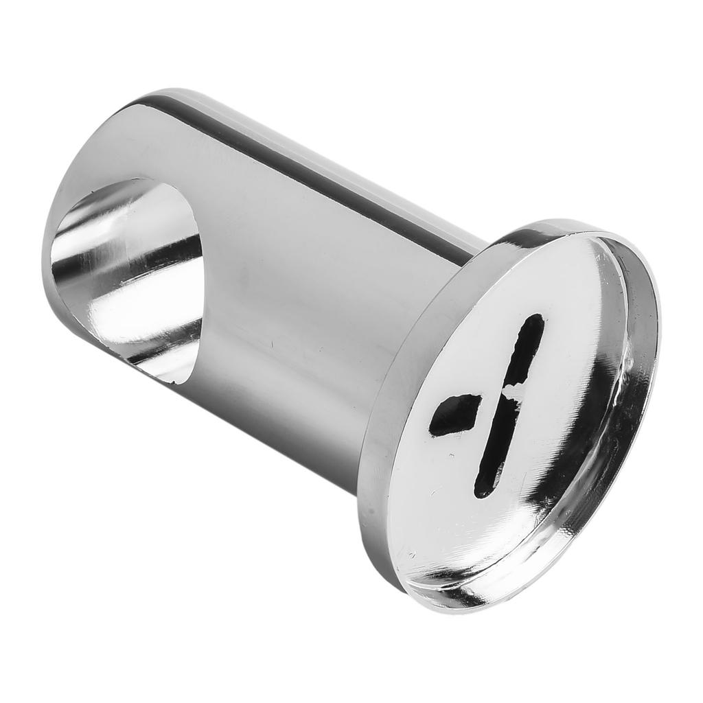 Premium Wall Bracket for Shower Fitting Sleek Chrome Finish 22mm Hole Diameter