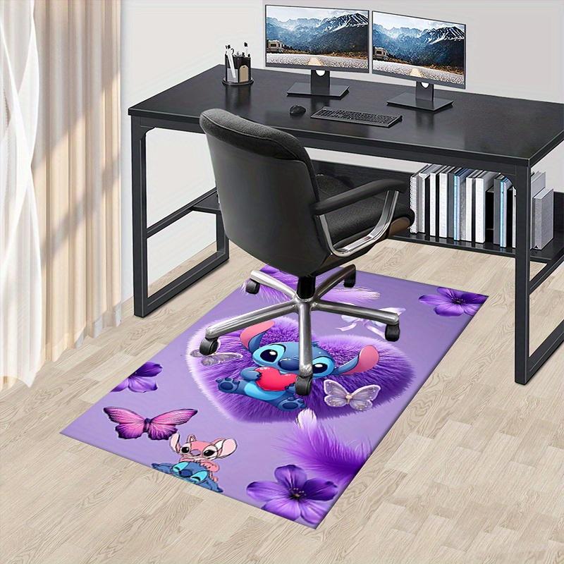 

Office Rug Stitch, Butterflies theme 3D Printed Anti-Slip Rug-Machine Washable for Living Room 60cm by 90cm
