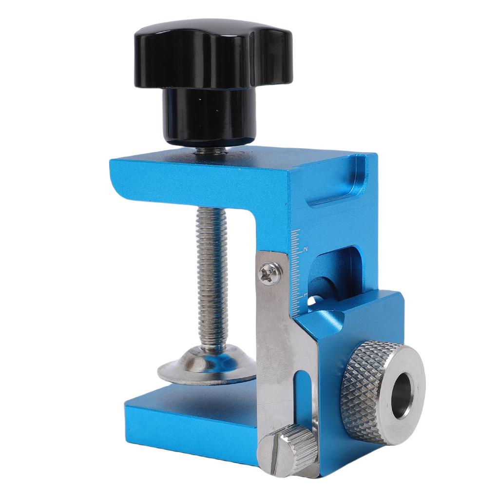 Cabinet Door Installation Jig with 10mm Drill Bit Adjustable Cabinet Door Installation Positioner Tool for Woodworking