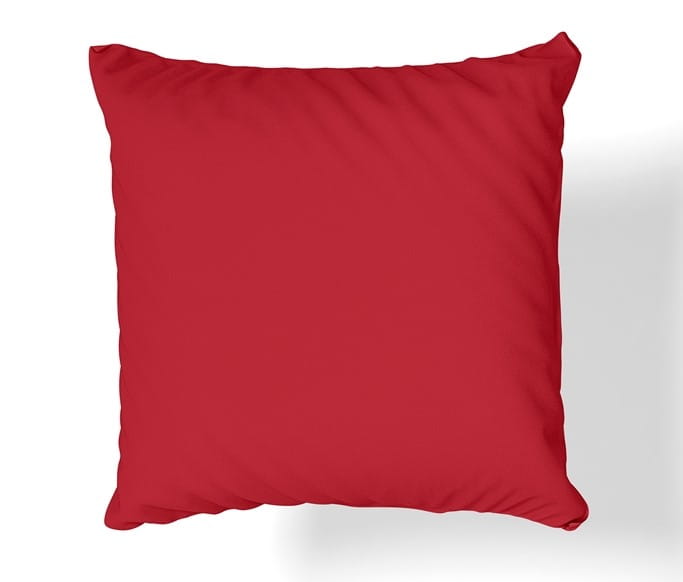 Jersey pillowcase 40x40 red