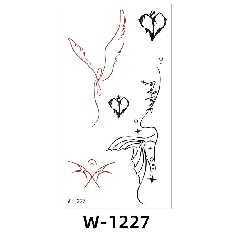 Cartoon Tattoo Sticker Waterproof Small Fresh Children Cute Tattoo Sticker Temporary Tattoo