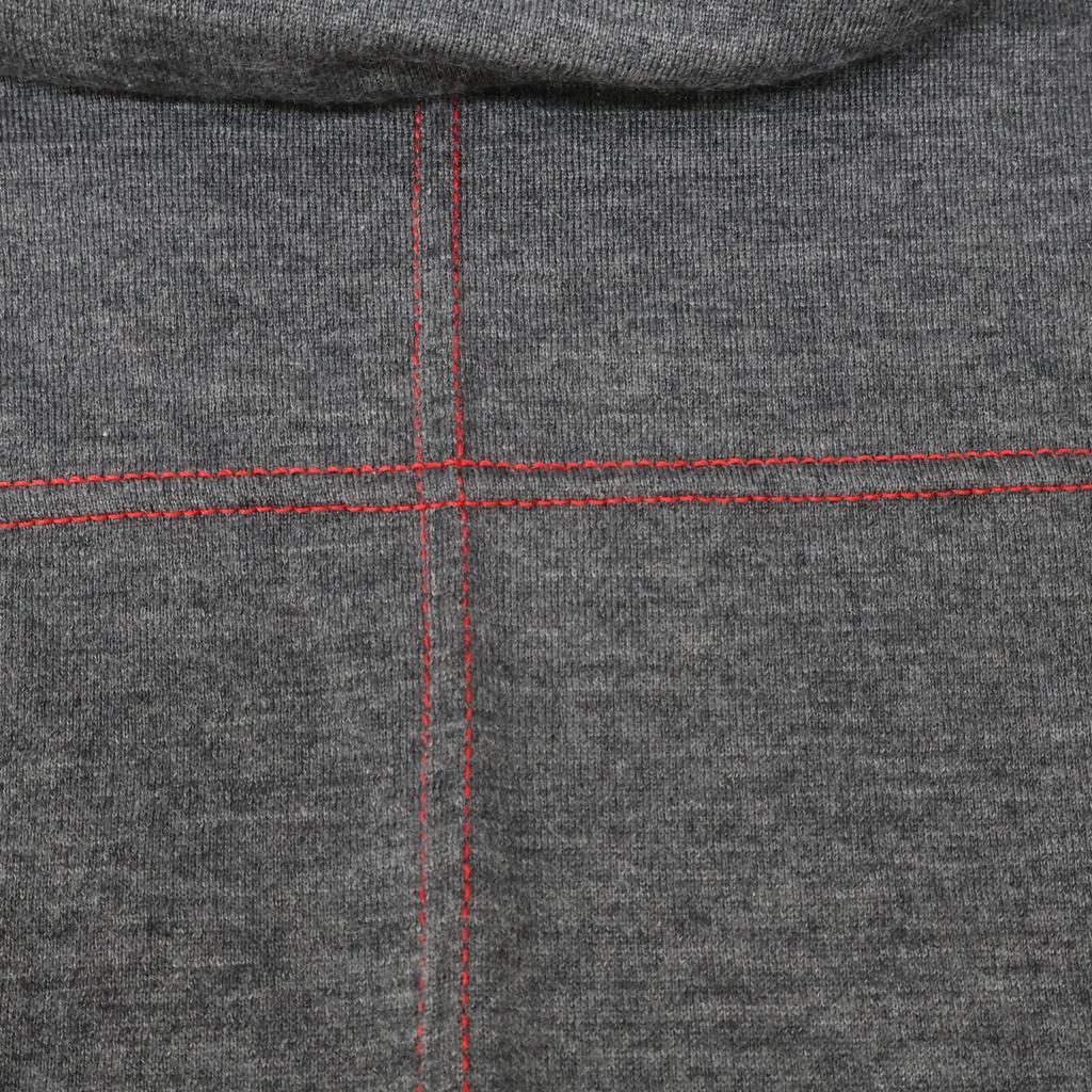 CHANEL Grey 00A P16507V00838 Wool Turtleneck Knit tops 38 grayUsed