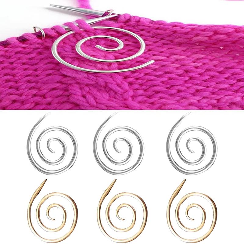 Spiralsticka, Halkfri och Hållbar Handstickningsverktyg, Stickningsartefakt för Tröja och Halsduk
