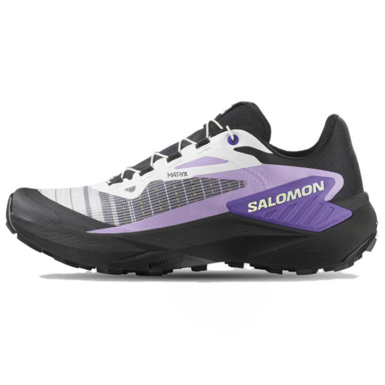 SALOMON GENESIS Comfortable Trail Running Shoes Women s Black Purple 38