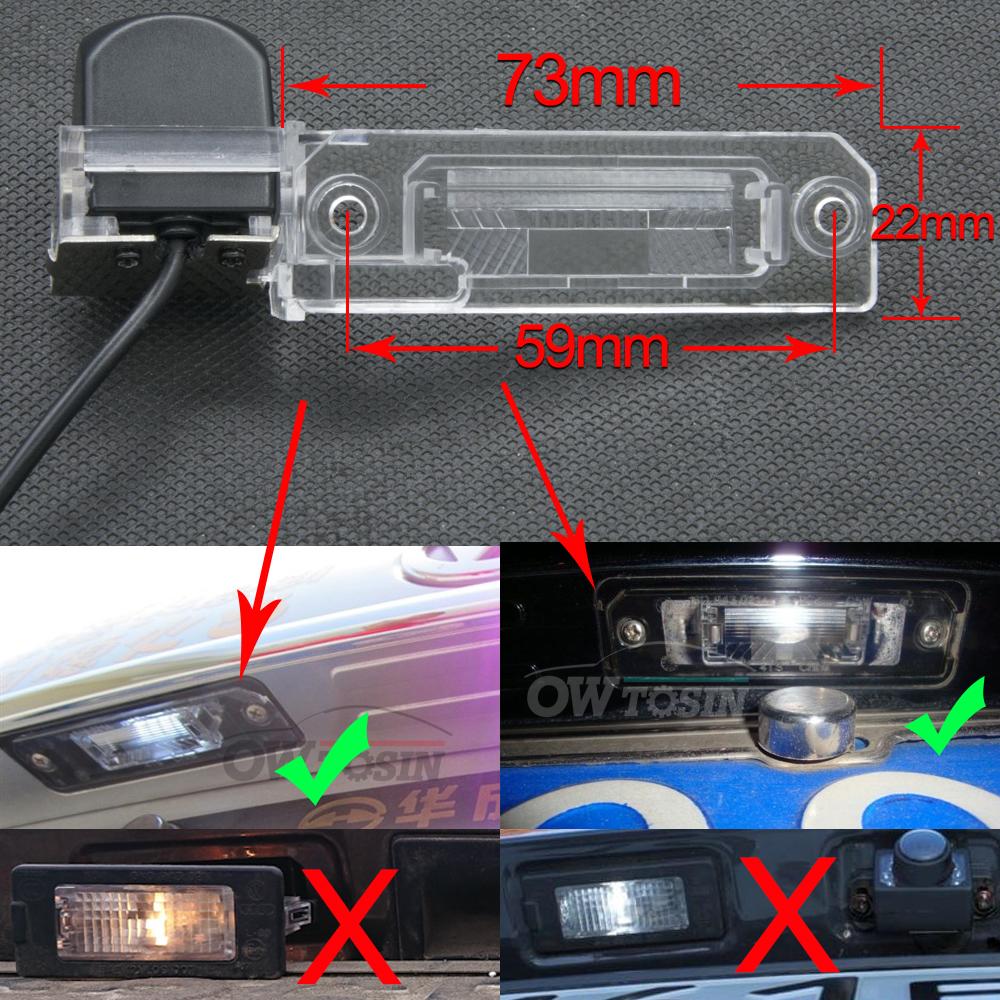 Vehicle Rear View Camera For Seat Altea XL/Freetrack 2007-2015 Leon MK2 2005-2012 Exeo Car Backup Reversing Parking Monitor