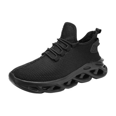 Men's New Flying Mesh Surface Breathable Casual Sports Shoes Spring and Summer Soft Sole Large Size Low Top Running Shoes