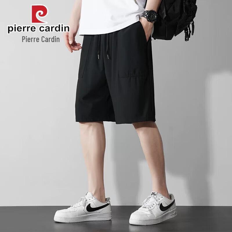 Pierre Cardin Shorts Décontractés en Soie Glacée pour Homme