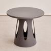 Colorful Hollow Side Table, Modern Minimalist Round End Table, Multifunctional Living Room Accent Furniture for Home Decor