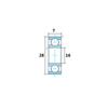 Bicycle Bearing Bearing 16287-2RS Bicycle Bearing Bike
