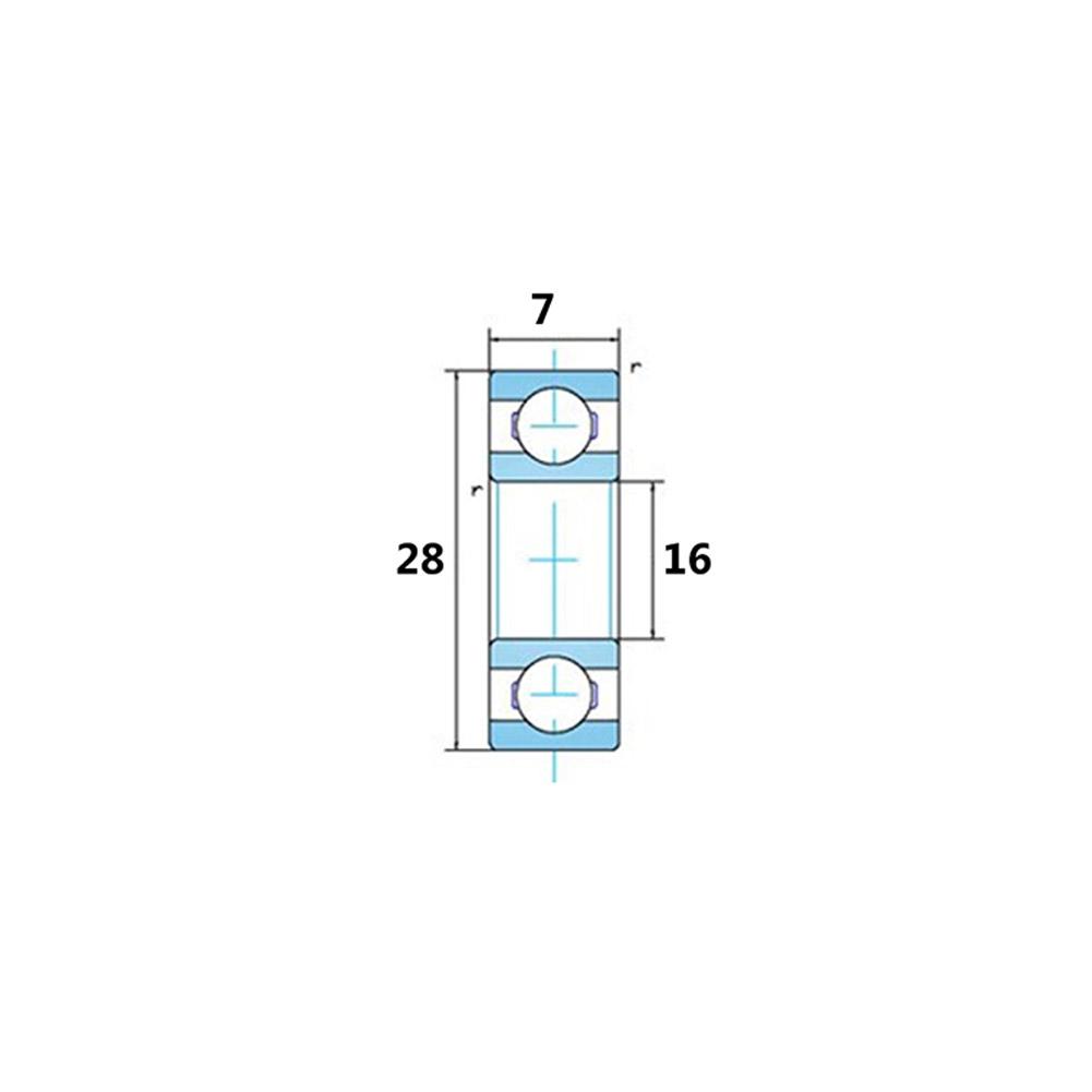 Bicycle Bearing Bearing 16287-2RS Bicycle Bearing Bike