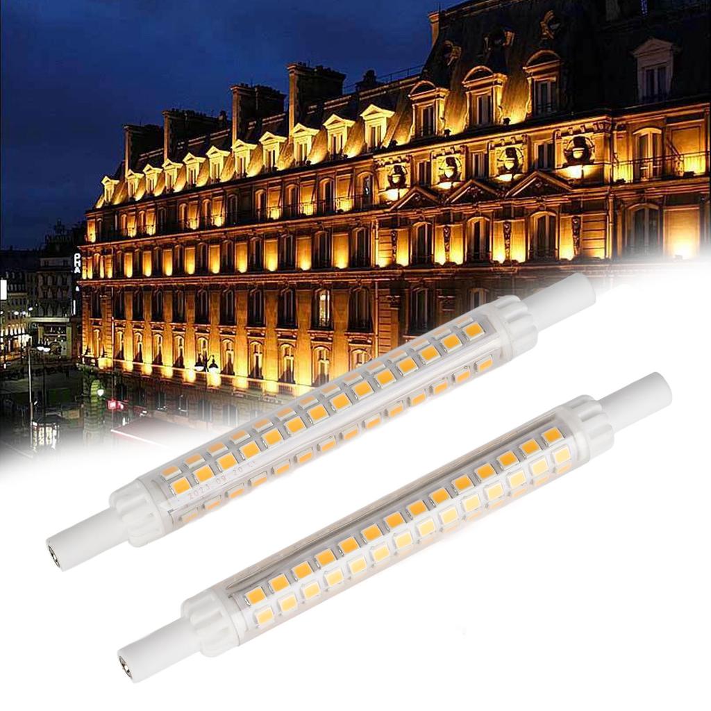 2Pcs R7S 98LED Bulb Double Ended 118mm Dimmable Flood Light Source Accessory Warm White100?130V