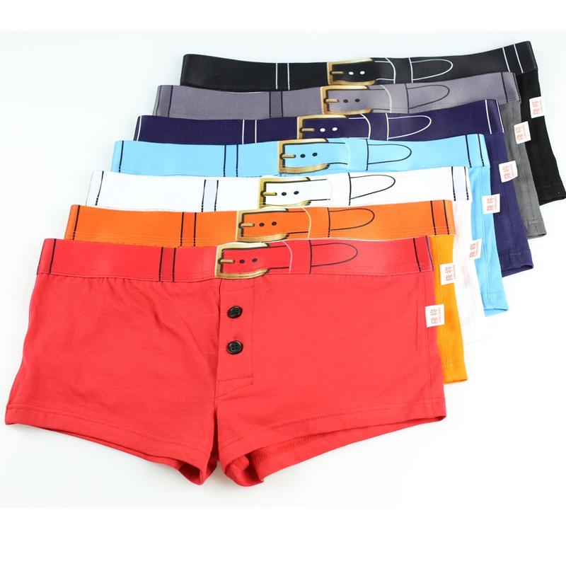 Premium Quality Men 3d Print Underwear Featuring Button File Open Bulge Design For Ultimate Comfort