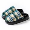 New Cotton Slippers Autumn and Winter Warm Shoes Indoor Home Couple Non-slip Plush Cotton Shoes