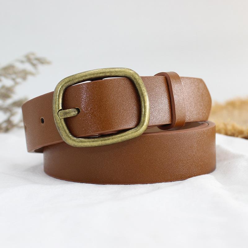 Lesbian Vintage Gold Sun Buckle Wide Belt Jeans Belt