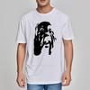 Unisex Tshirt Adult Summer Tshirt Abstract Face Design On Black Graphic Oversized Tshirt Anime Streetwear Tshirts Short Sleeve