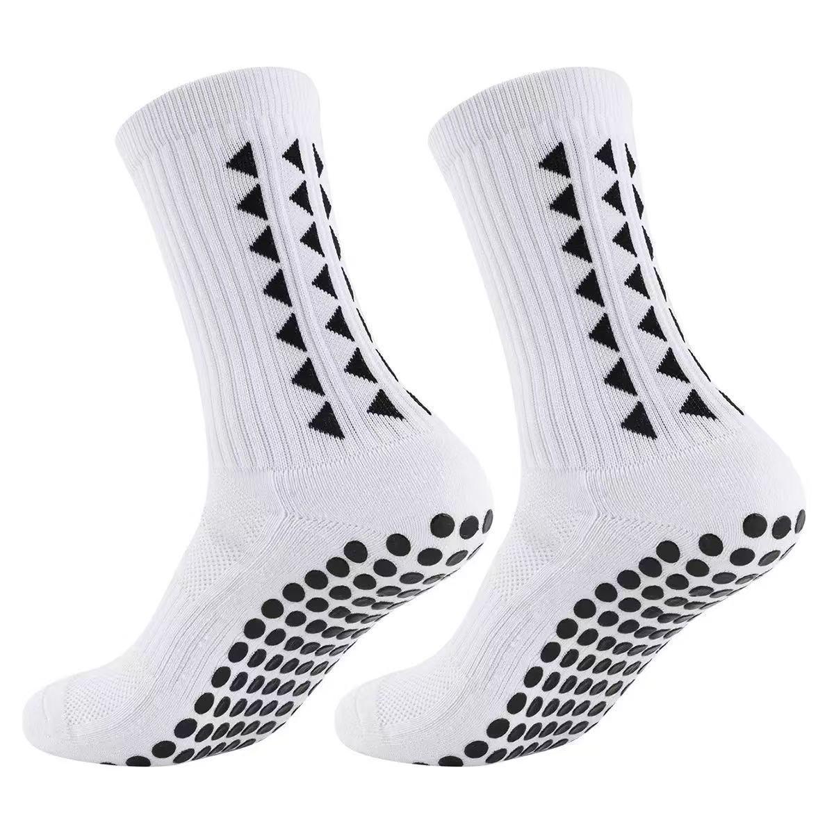 Unisex Anti-Slip Mid-Calf Football Socks for Sports Training