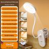 Rechargeable LED Clip-on Desk Lamp: Eye-Protecting, Super Bright Study Lamp