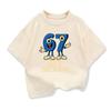 Kids Cartoon SIX SEVEN Number 67 Graphic TShirt Soft Cotton Cute Wear for Boys  Girlstk0119