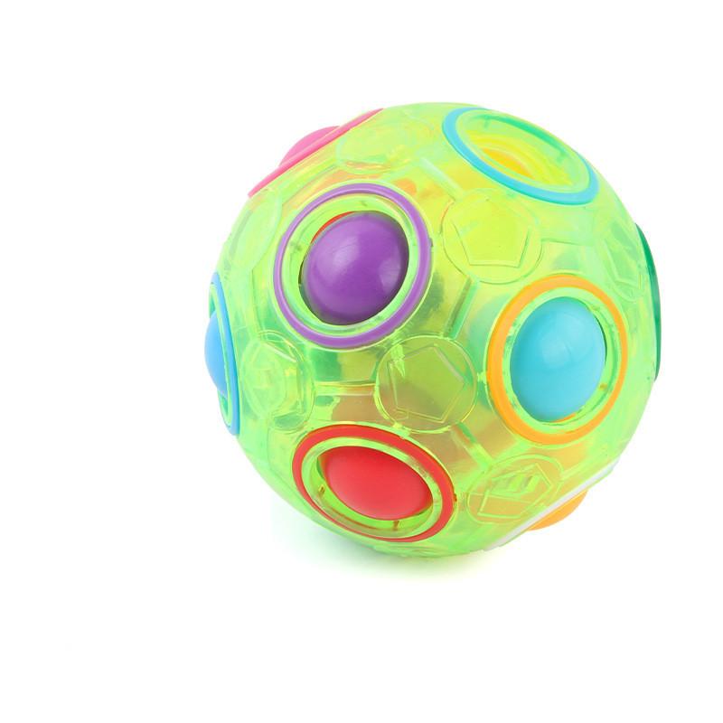 Rainbow Ball Puzzles Antistress Cube Football Magic Cube Educational Learning Toys for Children Adult Kids Stress Reliever Toys