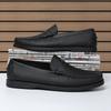 Hand-stitching Leather Men Casual Shoes Soft-Soled Mens Loafers Ultra-light Moccasins Breathable Light Soft Man Driving Footwear